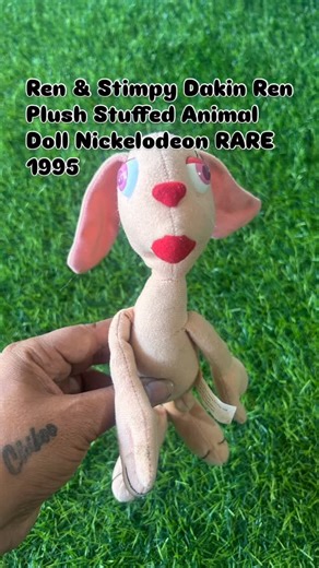 Chikoo Soft Toys | Ren & Stimpy Dakin Ren Plush Stuffed Animal Doll Nickelodeon RARE 1995 | Instagram