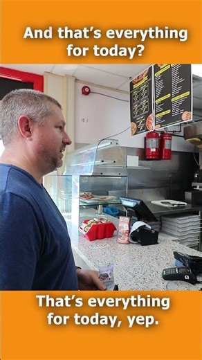 Let's Learn English! Ordering Food #learnenglish #englishlesson