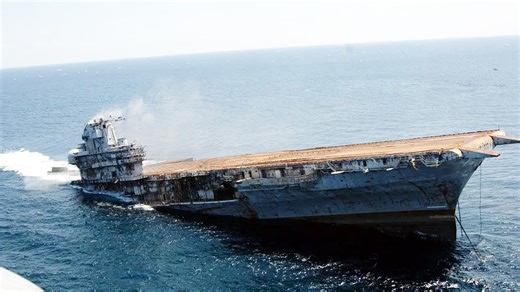 USS Oriskany and the fire that nearly destroyed her