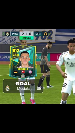 MUSIALA PERFECT FINISH! ⚽🔥 Real Madrid vs Wolves #Shorts