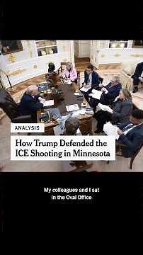 What Trump Told Us About the ICE Shooting