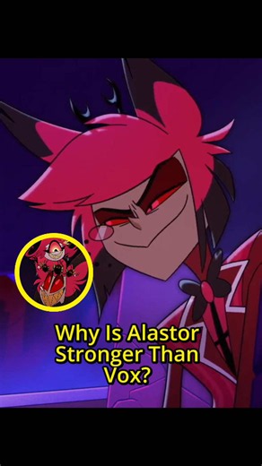 Why Is Alastor Much Stronger Than Vox, Even Though They Are Both Multimedia Demons No One Realized That Alastor Actively Did Three Things to Become the Strongest Demon#usa #fyp #alastor #hazbinhotel #for