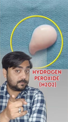 Hydrogen Peroxide (H2O2) #youtubeshorts