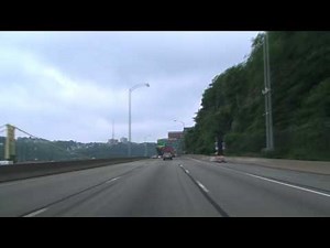 I-376 West in the AM: Pittsburgh, PA