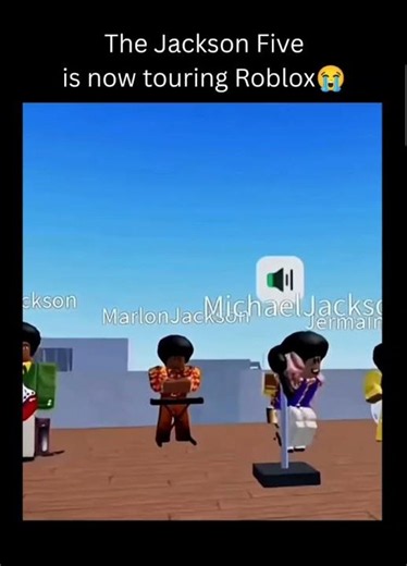 THE JACKSON FIVE IN ROBLOOOXXX😍💕🤭#jacksonfive #Jackson family #michaeljackson