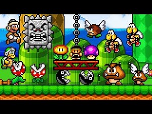 Super Mario Epic Adventure (SMBX 1.4.5) Level: Industrial Park . HD