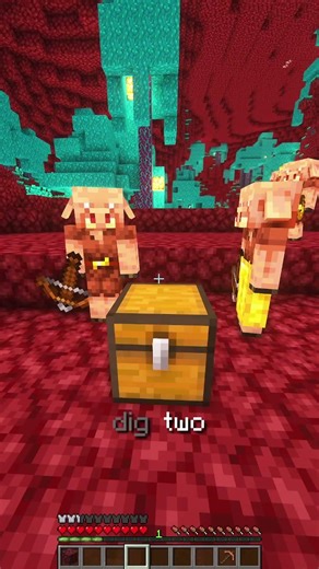 The SAFEST Way to Loot a Piglin Chest in Minecraft