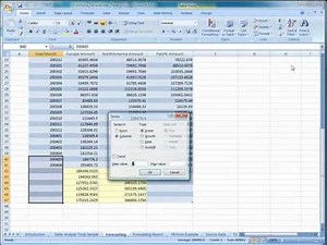 SSAS: Forecast Video Tutorial (Data Mining Table Analysis Tool)