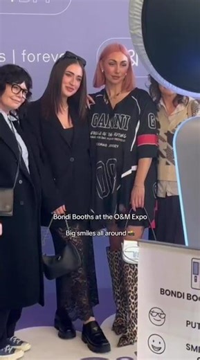 Bondi Booths at the O&M Expo - Big smiles all around 😄