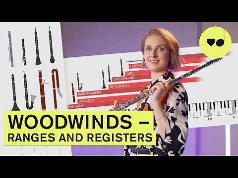 FAMILY REUNION of the WOODWINDS! Get to know their instruments, ranges + registers!
