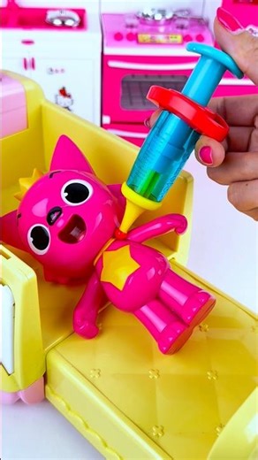 Satisfying Unboxing Miniature Pinkfong Ambulance Set Toy, Doctor Playset | ASMR Video