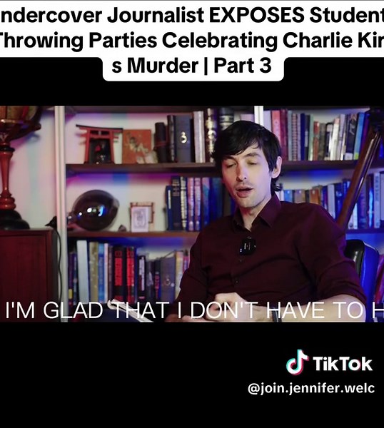 Undercover Journalist EXPOSES Students Celebrating Charlie Kirk