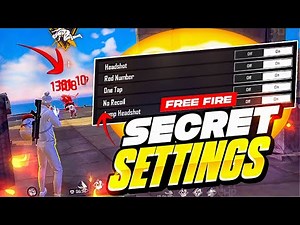 New Secret Headshot Settings 2023🔥 || Free Fire Auto Headshot Pro Tips And Tricks || FireEyes Gaming