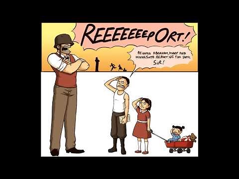 TF2 Soldier's kids comic dub