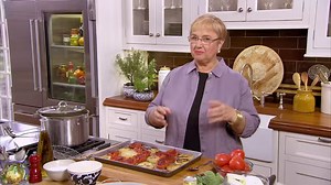 I love this dish late in summer, during the peak of Tomato season. It's simple, fresh, flavorful - and economical. Tutti a Tavola a Mangiare! #TuttiaTavolaaMangiare #LidiasRecipes #LidiasItaly #LidiasKitchen #LidiaBastianich #ItalianFood #25YearsofLidia | Lidia Bastianich