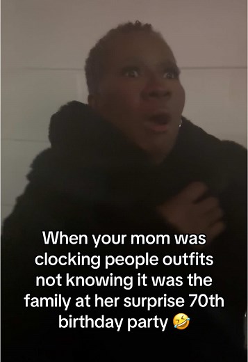 Surprise 70th Birthday Party Awkward Moment