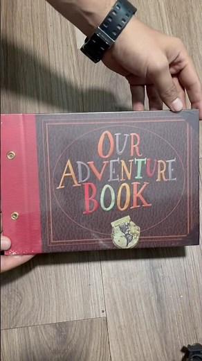 Our adventure book #up #adventure #adventurebook #love