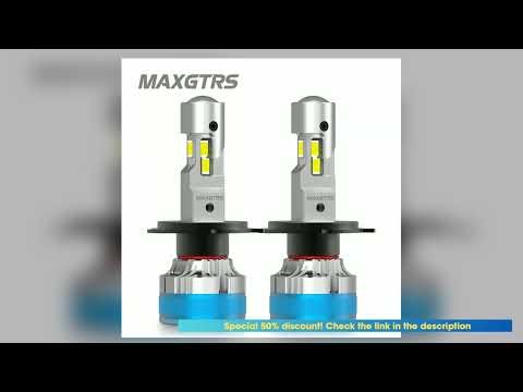Best 2Pcs 34000LM Super Bright H11 H8 H7 9005 HB3 H4 LED Canbus No Error Headlight Bulb Auto Lamp 9