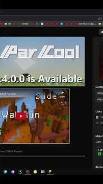 HOW TO GET THE PARCOOL MOD FOR MINECRAFT