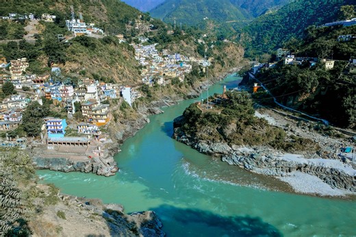 The Himalayan Club | Dev Prayag: Confluence of Bhagirathi and Alaknanda rivers | Facebook