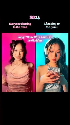 #pov You thought 2 dance trends were the same song until you listen to the song lyrics… #shorts