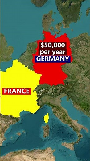 Average Salary in European Countries