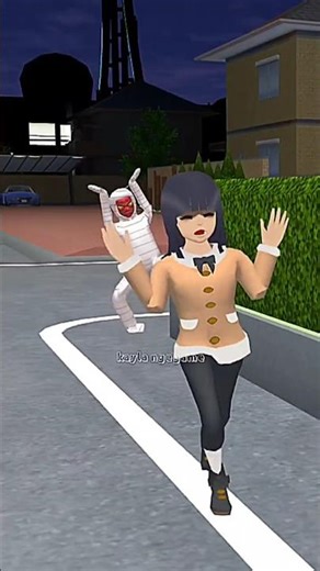 Yuta becomes a ghost to scare #sakuraschoolsimulator #sakura #gamesakura #sss #dramasakura