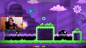 GEOMETRICAL DOMINATOR - Geometry Dash (Nivel 19) : Free Download, Borrow, and Streaming : Internet Archive
