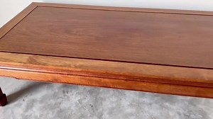 Vintage Asian Chinese Solid Mahogany Rectangular Coffee Table - Etsy