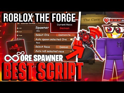 [NO KEY] The Forge HACK SCRIPT GUI — Instant Forge, Auto Farm, Auto Ore & Kill Aura (PASTEBIN 2025)