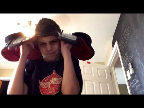 New football equipment! How to put on your pads! Kid Quarterback