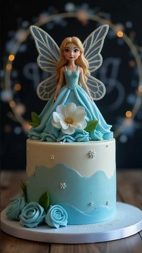 Magical Fairy Theme Cake Designs l Girls Birthday Cake l #princessbirthdaycake #themedcake #girlcake