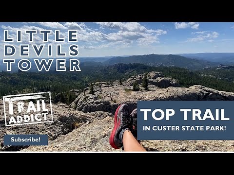Little Devils Tower Trail (Custer, SD) is one of the best trails in Custer State Park!