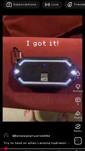 I landed on altec lansing hydramini | do not disable my comments