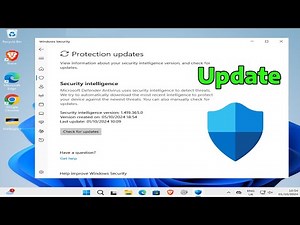 How To Update Windows Security Antivirus in Windows 11