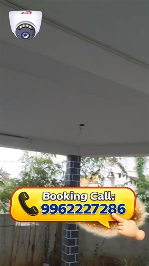 Uvision 5MP AHD AI Face Detection CCTV Installation in Avadi Chennai | Colour + Inbuilt Audio