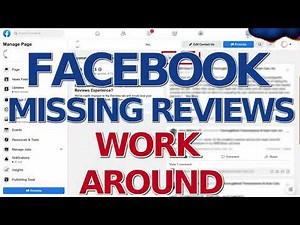 Missing Facebook Reviews | Workaround