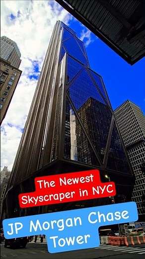 Meet New York City's largest all-electric tower - The JPMorgan Chase Tower #shorts