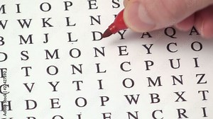 MONEY Word search puzzle - HD