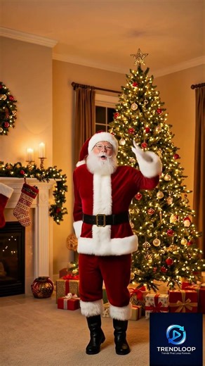 Santa Claus Jingle Bell Rock Dance