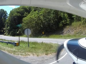 504K views · 3.6K reactions | Swain County in North Carolina Highway 74 on Sunday July 3, 2022. If you look closely at 0:20 you will see the power lines the pilot was lucky to avoid. Aircraft was an Aero Commander 100 - 1960s high-wing monoplane with fixed tricycle undercarriage. | Airline Secrets Exposed | Facebook