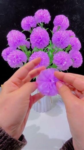 New diy flower hand made flowers 🌹 best flower hand made #diy