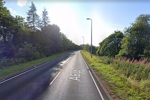 Scots van driver dies after head-on smash with lorry just yards from hospital