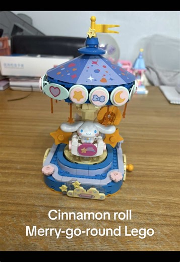 Merry-Go-Round Lego Featuring Cinnamon Roll