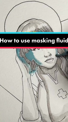How to Use Masking Fluid in Painting Techniques