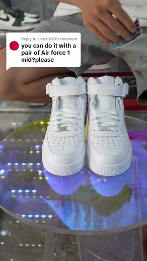 Replying to @alexs1620 #sneakers #foryou #flightkickz #lacetutorial #laces #shoes #airforce1 #airforce1mid