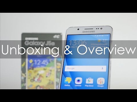Samsung Galaxy J5 (2016) Unboxing & Overview
