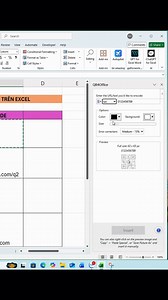 Cách tạo mã QR code trên Excel siêu nhanh #cachtaomaqr #Phimtathayexcel #phimtattinhoc #phimtatexcel #meotinhoc #thuthuattinhoc #sachexcel #sachtinhocvanphong #word #excel #powrpoint #tinhocvanphong #tinhoccoban #xuhuong 💐🌺🍁💐🌹 | Sách Tin Học EXCEL WORD