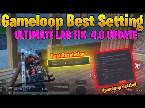 ULTIMATE GAMELOOP 4.0 SETTINGS | NO LAG + 90 FPS SMOOTH EXPERIENCE 😍🚀