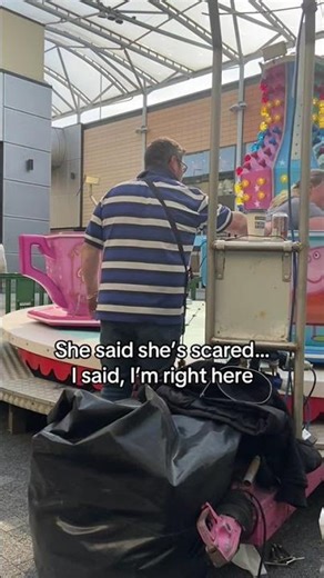 She may forget the actual ride after years but she’ll remember that I was there to reassure her